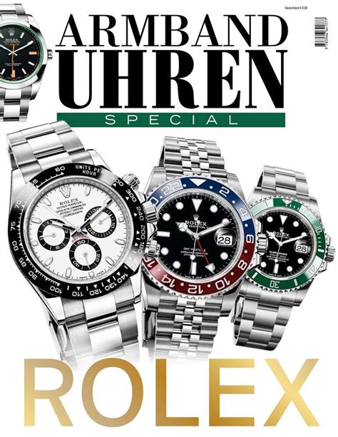 armbanduhren spezial rolex magazin|ARMBANDUHREN Special: Rolex: Historie, Innovationen und .